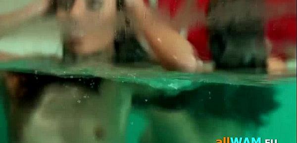  Hot Czech Teens Swimming Naked